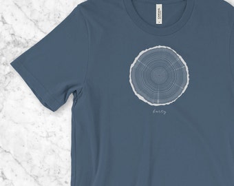 40th Birthday Shirt, 40 year old birthday t-shirt, Tree Rings, Milestone birthday, 40th birthday party gift, Gift for Him Gift for Her, 1977