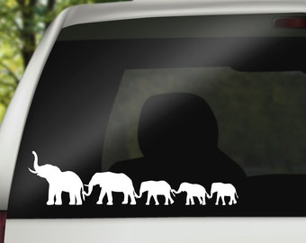 Deer Family Car Window Decal Country Decal