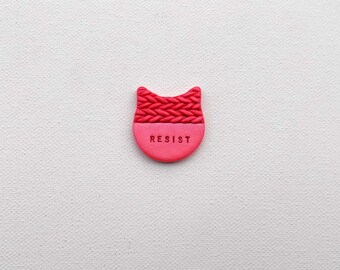 Nasty Woman, Persist Pin, Resist Pin, I Marched Pin, She Persisted Pin, Pussyhat, Feminist Pin, Girl Power, Anti Trump, LGBT pin