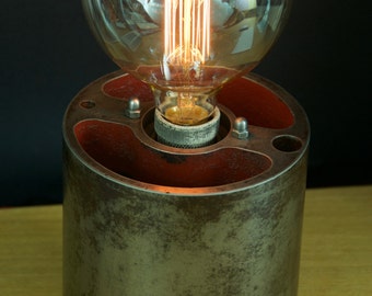 Steel Drum Edison Desk Lamp