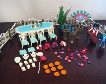 Playmobil 5339 Wedding Reception Party - Incomplete Vintage Playmobil Geobra with 2 Figures