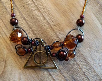 Deathly Hallows necklace