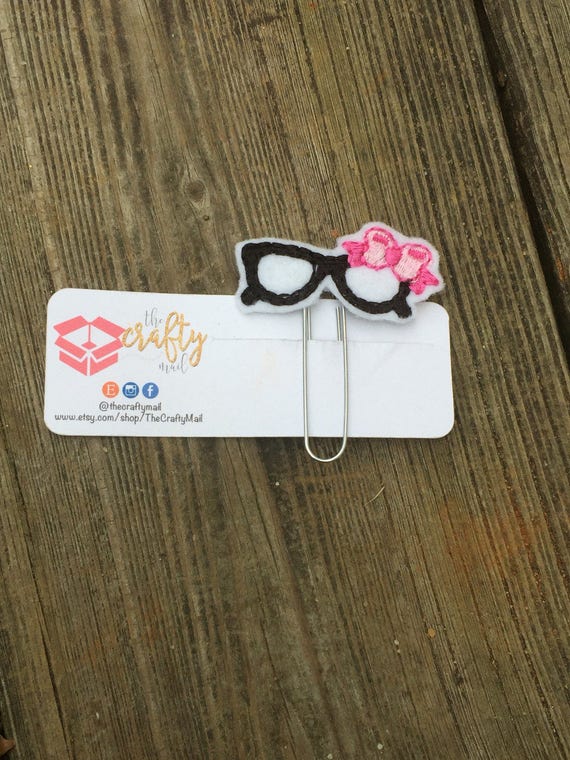 Diva Glasses Clip/Planner Clip/Bookmark.