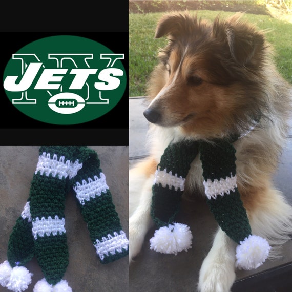 Jets Dog Scarf New York Jets Dog Scarf Jets Dog Scarf Pet