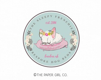 dog logo premade logo cat logo dog sitting logo dog walker