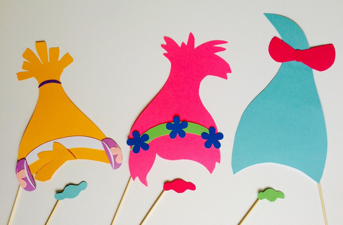Les Trolls Photobooth Accessoires Trolls F te Troll