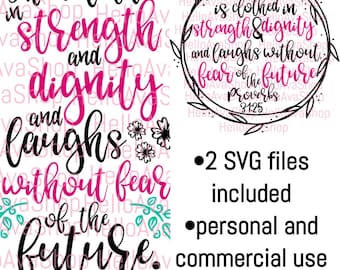 Download Proverbs 31 25 svg | Etsy