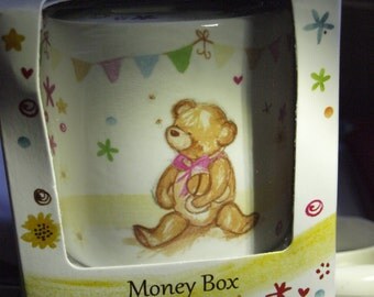 Little Bear Hugs Money Box