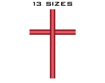 Cross Embroidery Design - Machine Embroidery Religious Cross