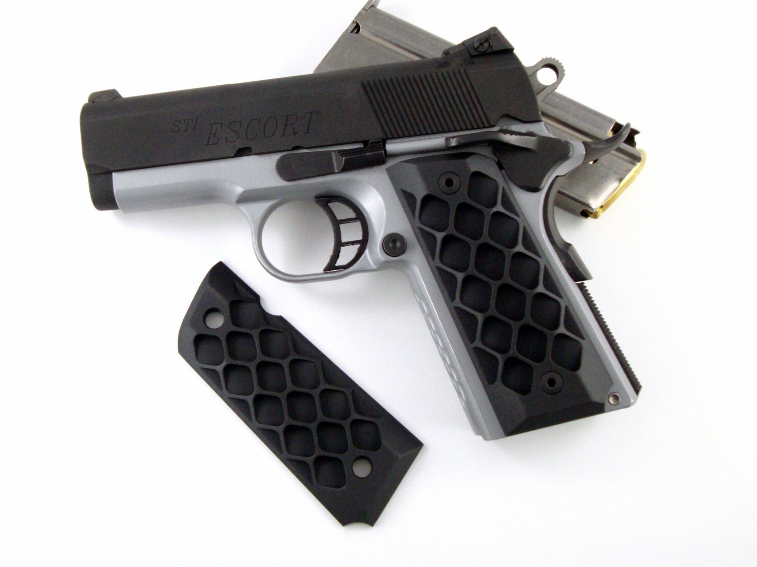 Compact 1911 Grips Aluminum Kimber Ultra Carry Sti Escort 3448