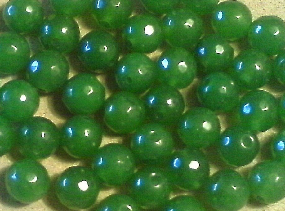 Faceted jade beads beautiful ultrafaceted green jade