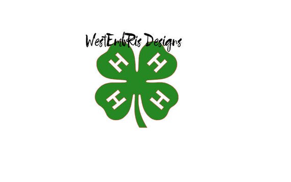 4-H Clover Decal