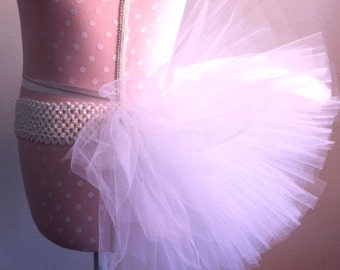 Adult Tutu, Half Tutu, White Tutu, Rave Tutu, Race Tutu, Running Tutu, 5K Tutu,Teen Tutu, Party Tutu, Marathon Tutu, Fun Run Tutu, Tutu