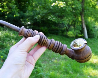RESERVED for Malaka dark smoking pipe