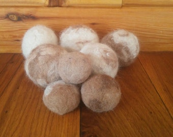 Organic Dog Toys **Dog Balls** Cat Toys **Cat Balls** No Dyes or Chemicals **All Natural** 100% Alpaca Felted Balls