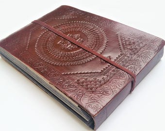 Leather Photo Album Scrapbook