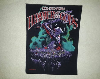 1988 Vintage Led Zeppelin Back Patch