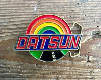 Datson Brass Belt Buckle