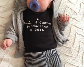 Production Onesie, Baby Boy Coming Home Outfit, Baby Girl Coming Home Outfit, Unisex Baby Gift, Gender Neutral, Custom Onesie, Color Options