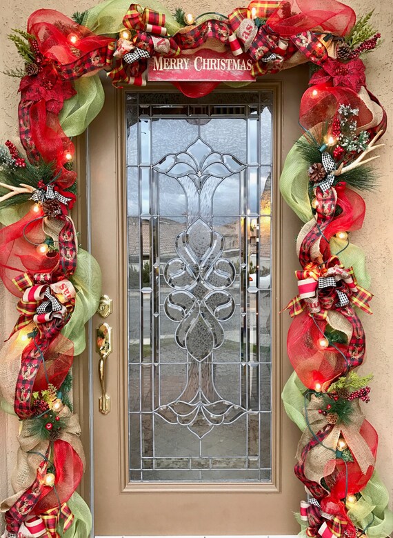 Christmas GARLAND with lights