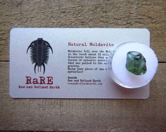 1 (One) Tumbled Moldavite Crystal | Medium 1-1.49 grams | Authentic Raw Genuine Moldavite | Czech Moldavite