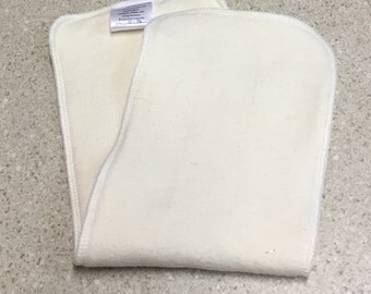 Pocket diaper inserts, Cloth diaper inserts, Diaper liners, diaper inserts, hemp cotton diaper inserts, set of 6