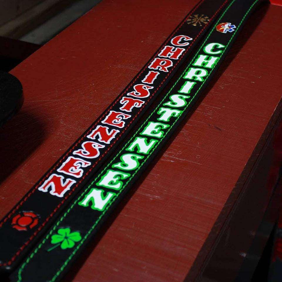 Custom Firefighter/EMS Radio Radio Strap Adjustable Stitched