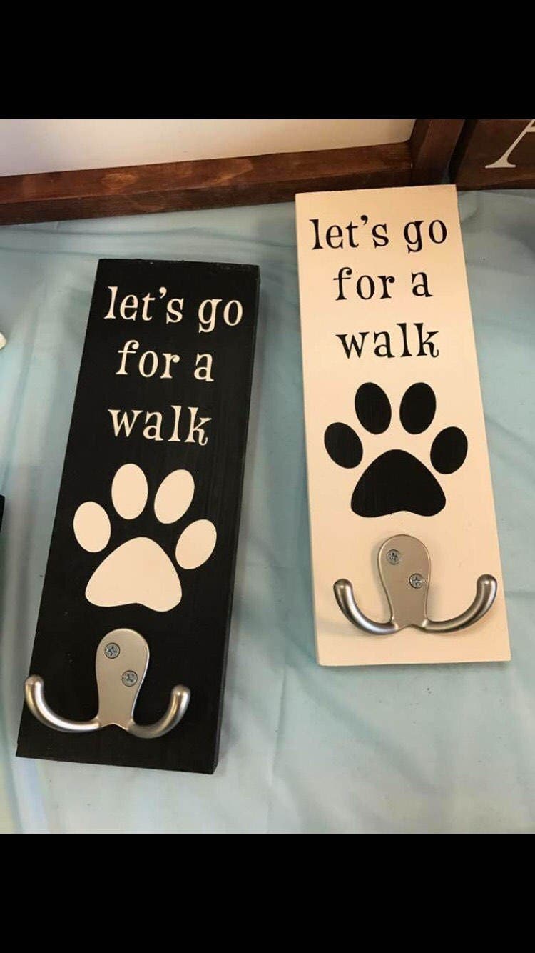 Dog leash holder multiple colors available