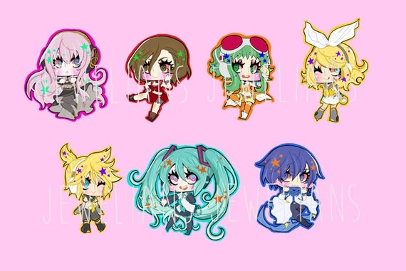 stickers: vocaloid