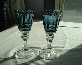 Votive Candle Holder on Crystal Candle Stick