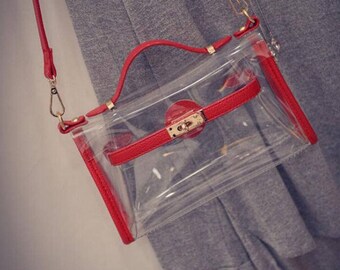 Cross Body Clear Purse/Stadium Bag