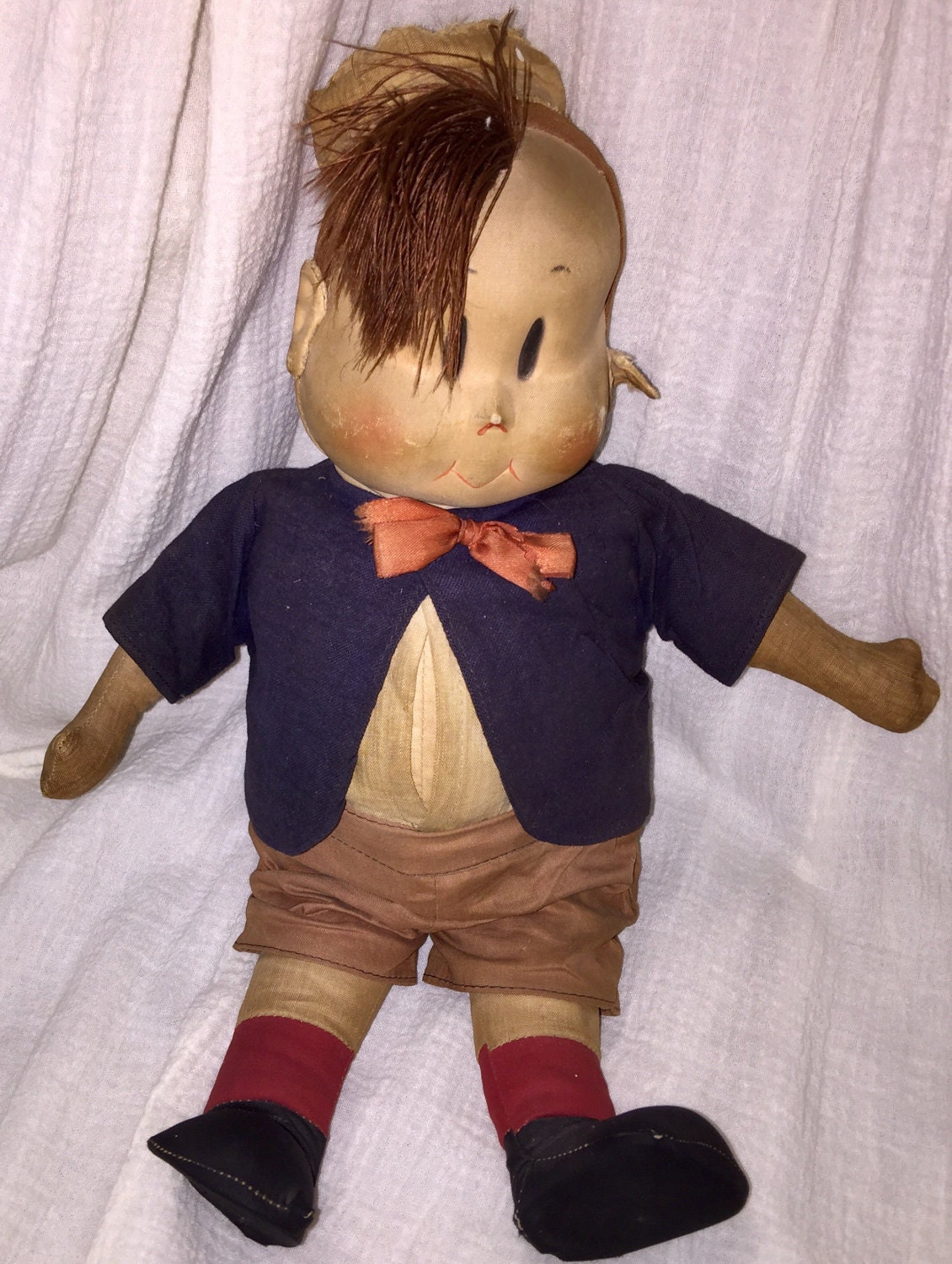 Tubby Little Lulu Doll Complete Rare 1930's or 40's
