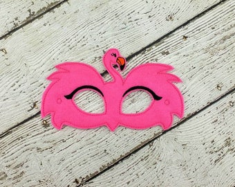 Flamingo Mask - Flamingo Party - Party Favor - Dress Up - Halloween - Flamingo Costume