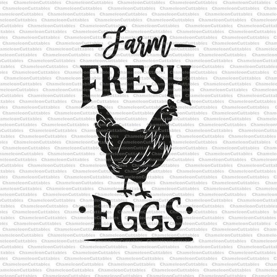 farm fresh eggs svg chicken chick country life file