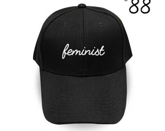 Feminist Baseball Cap Fashion Feminist af Embroidery Hat Pinterest Instagram Tumblr