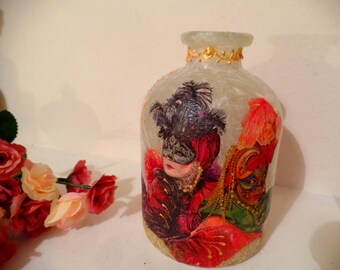 Decorative Vase, chic- Carnevale a Venezia