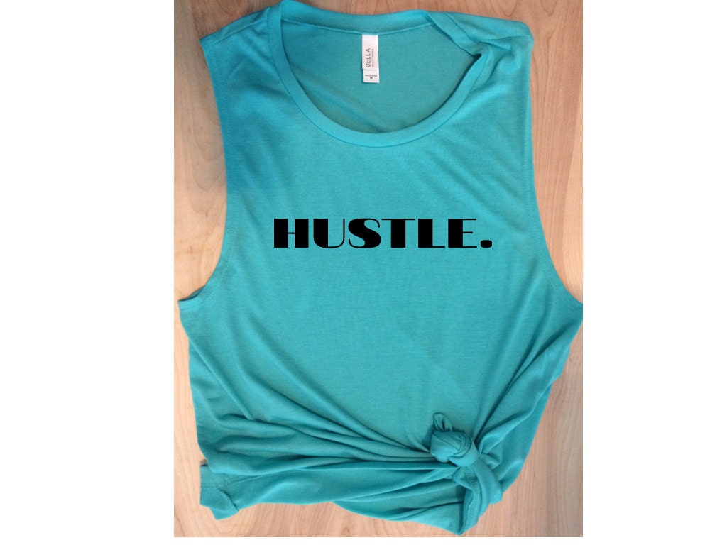teal workout tank