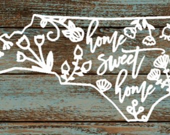 North Carolina svg, cut file, state cut file, state svg, state decal, NC decal, nc svg, nc state svg, north carolina cut file