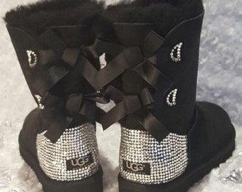 ugg boots schwarz swarovski ugg boots schwarz swarovski