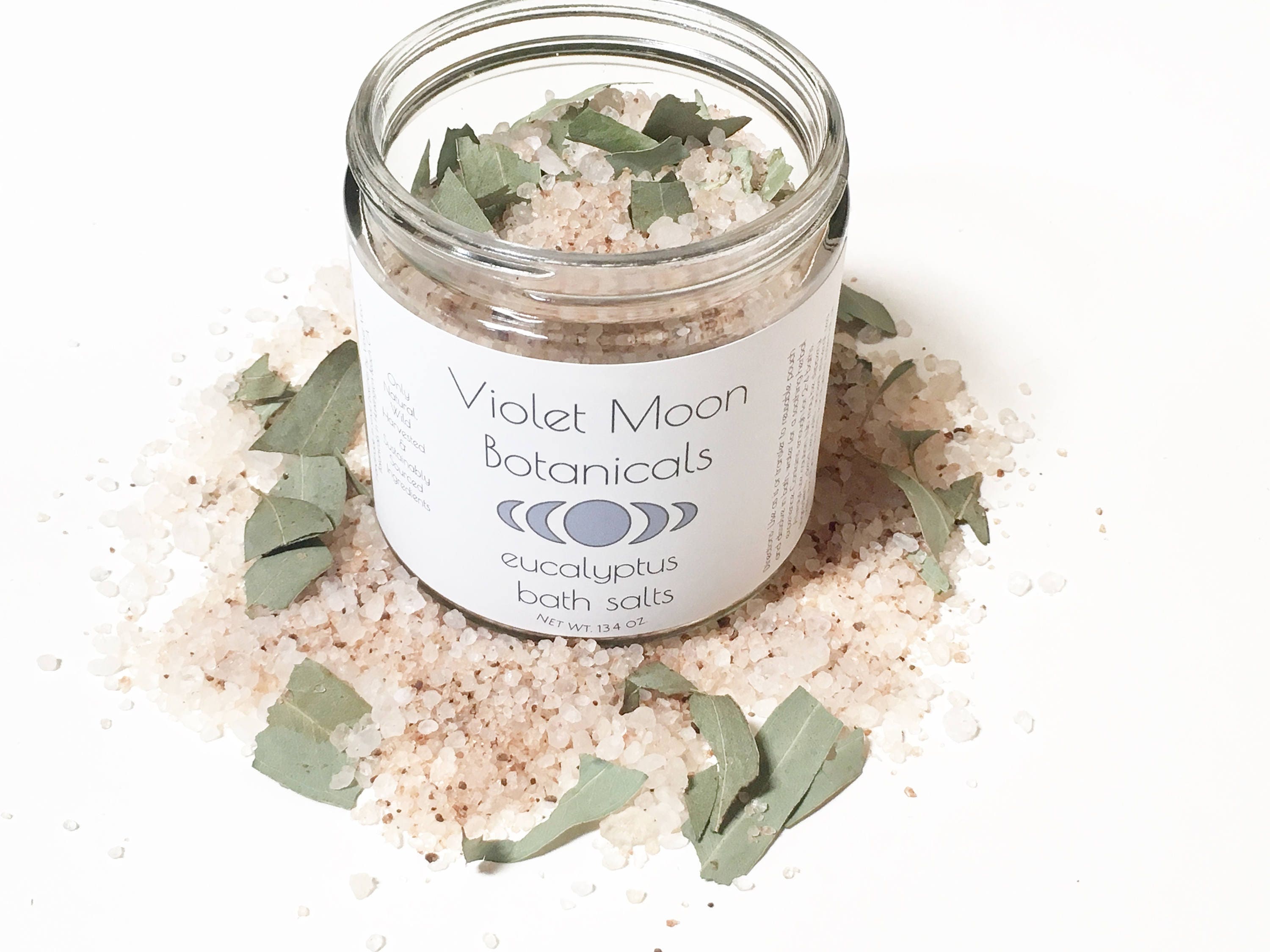 Eucalyptus Bath Salts // herbal bath soak // dead sea salts