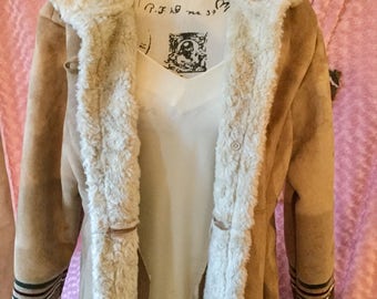 Coldwater Creek Faux Fur Coat