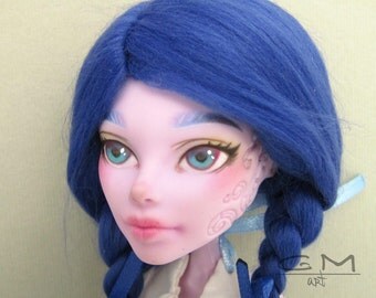 OOAK Doll Operetta from Monster High repaint custom
