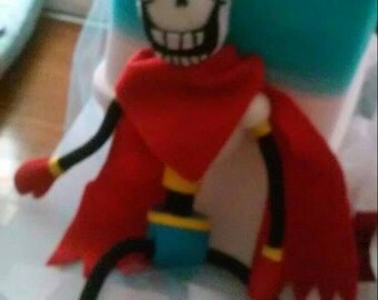 Undertales 12" papyrus plush or sans 9" plush or papyrus sans plush set