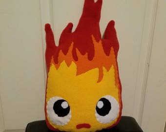 howl's moving castle calcifer plush