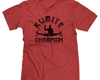 Kumite 1988 Champion Bloodsport JCVD MMA Classic Fighting 80s Movie Parody T-shirt Tee