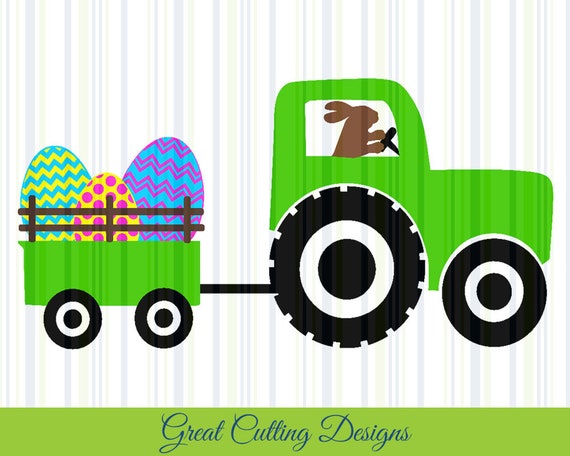 Download Easter Svg Cut File Easter Tractor Svg Dxf Cut File Cricut Svg Download 570 456 Free Easter Svg 37arts Net