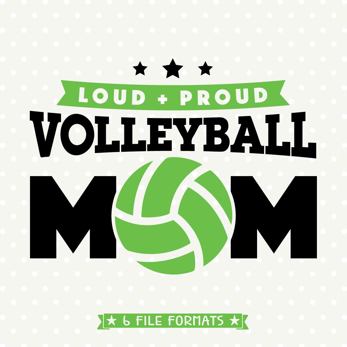 Download Volleyball SVG Volleyball Mom SVG Volleyball cuttable Loud