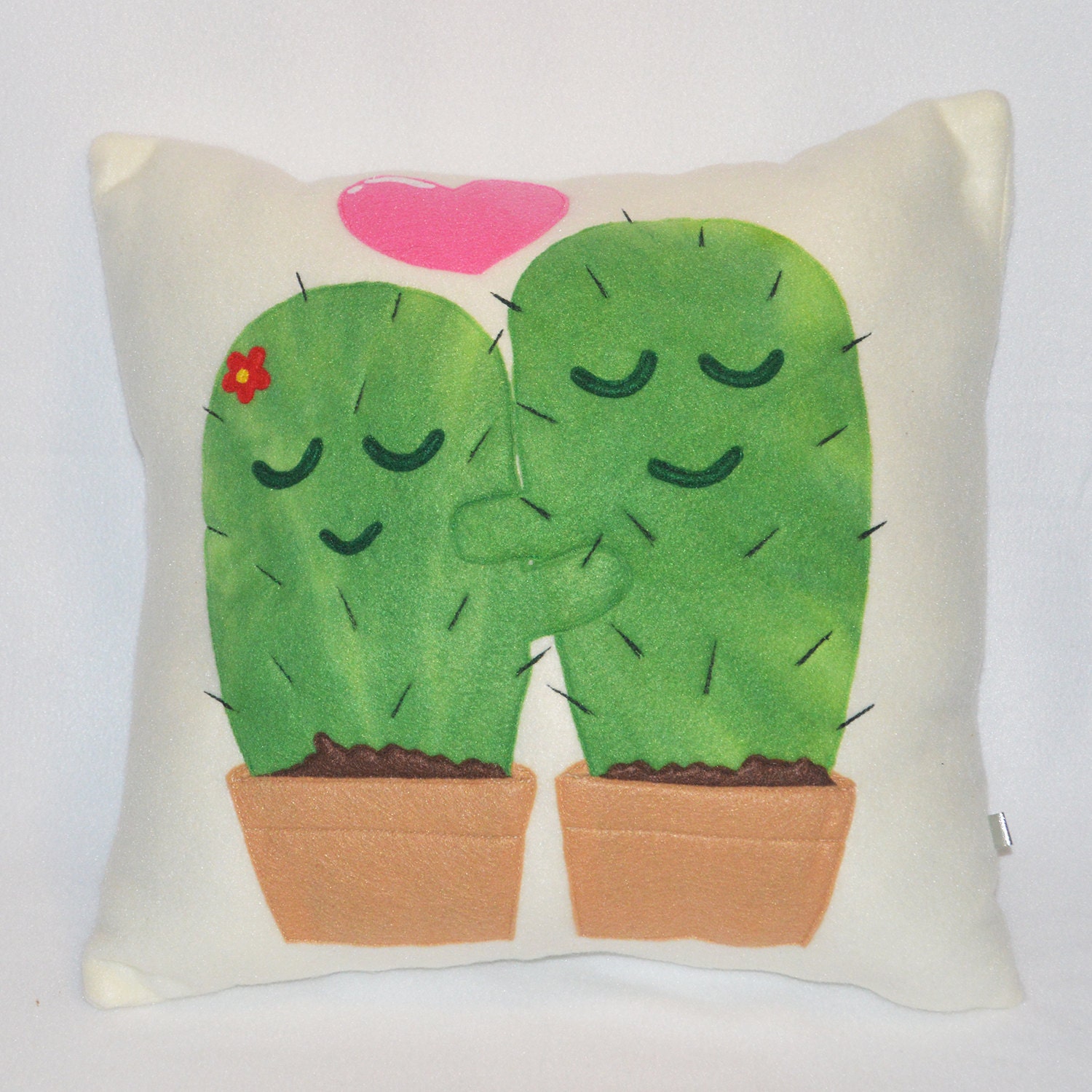 stuffed cactus pillow