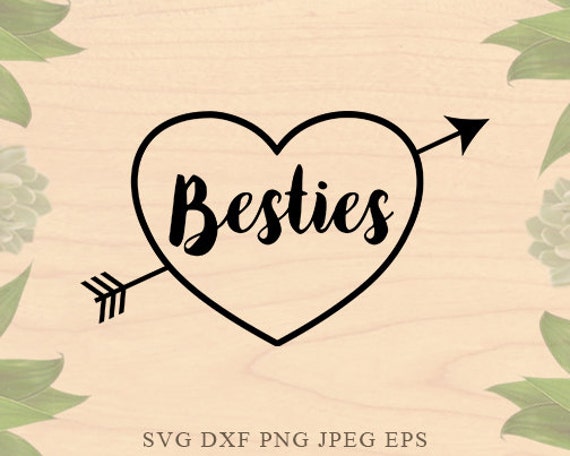 Free Free 212 Best Friends Heart Svg Free SVG PNG EPS DXF File