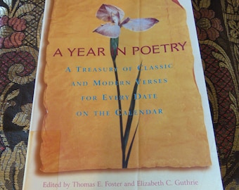 A Year In Poetry 1995 Thomas E Foster and Elizabeth C Guthrie Editors OOP